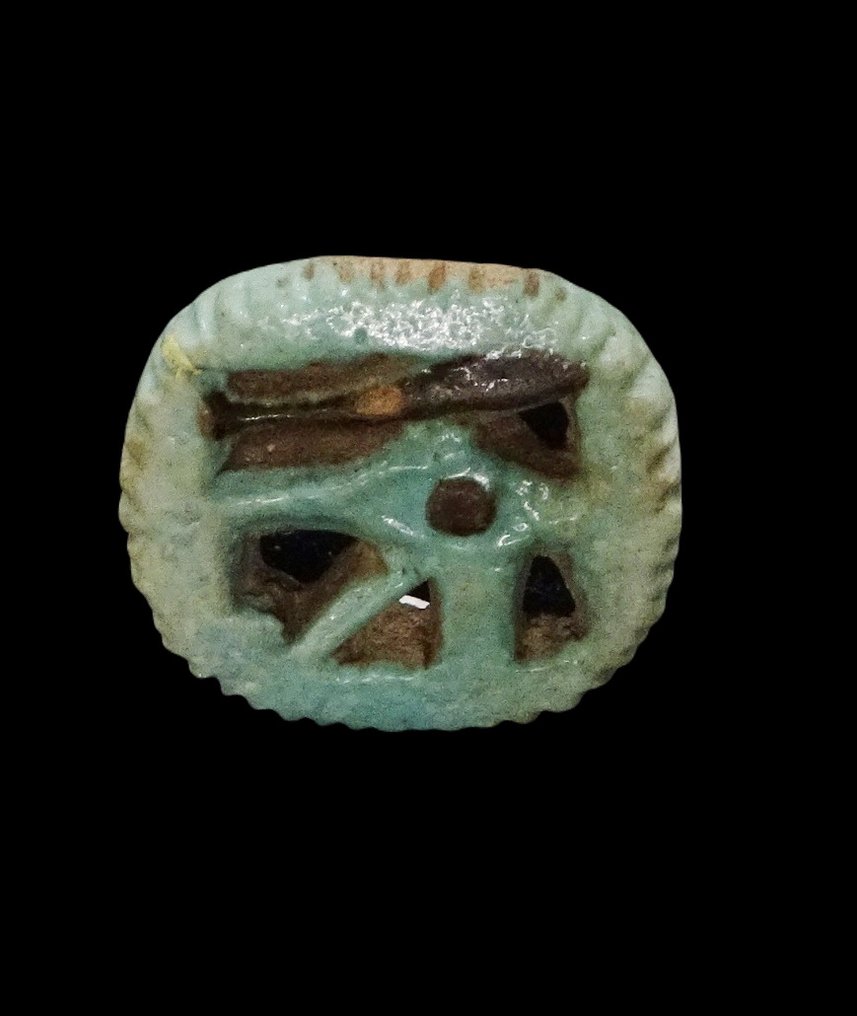 Égypte ancienne - Exceptionnel Oeil d'Horus - 1065/750 BC expertisé par Monique Beyrouthy #2.1