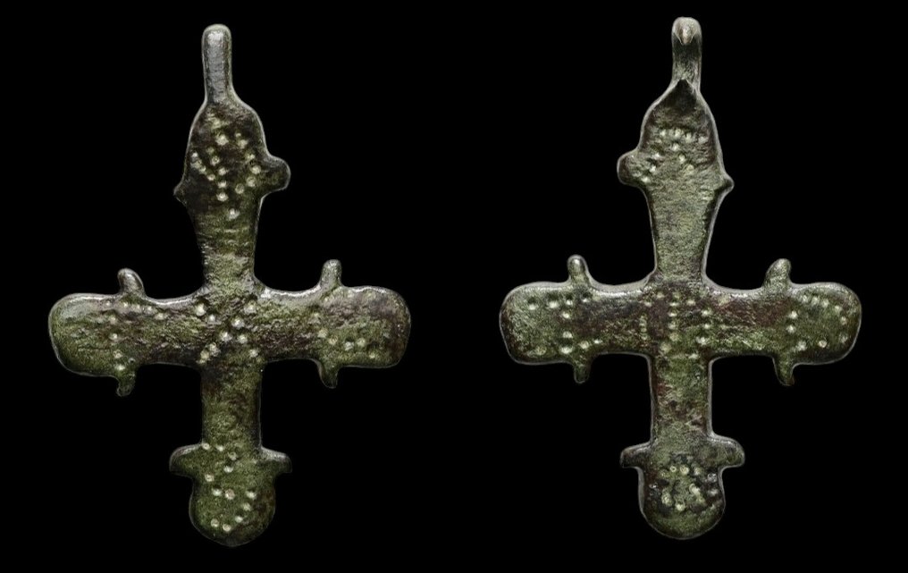 Byzantijns kruis uit het Byzantijnse tijdperk Kruis - 39.31 mm  (Zonder Minimumprijs) #2.1