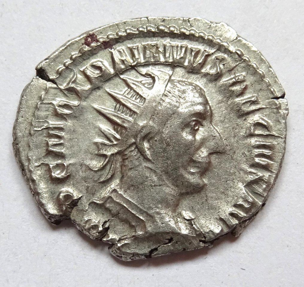 Romeinse Rijk. Trajan Decius (AD 249-251). Antoninianus  (Zonder Minimumprijs) #1.1