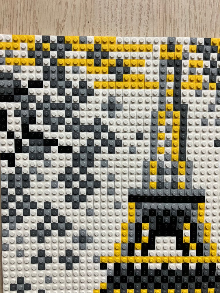 LEGO - MOC - Lego Eiffeltoren mozaïek - 2020+ #2.1