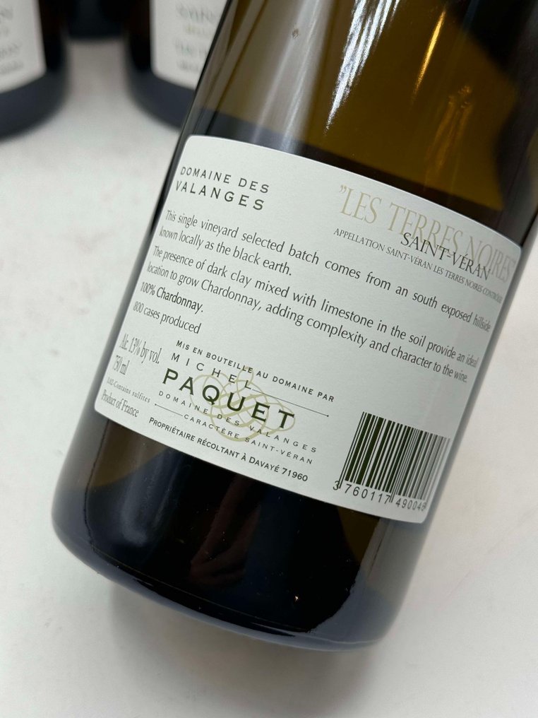 2012 Domaine des Valanges  Saint-Véran Les Terres Noires - Saint-Véran - 6 Pullot (0.7 L) #2.1