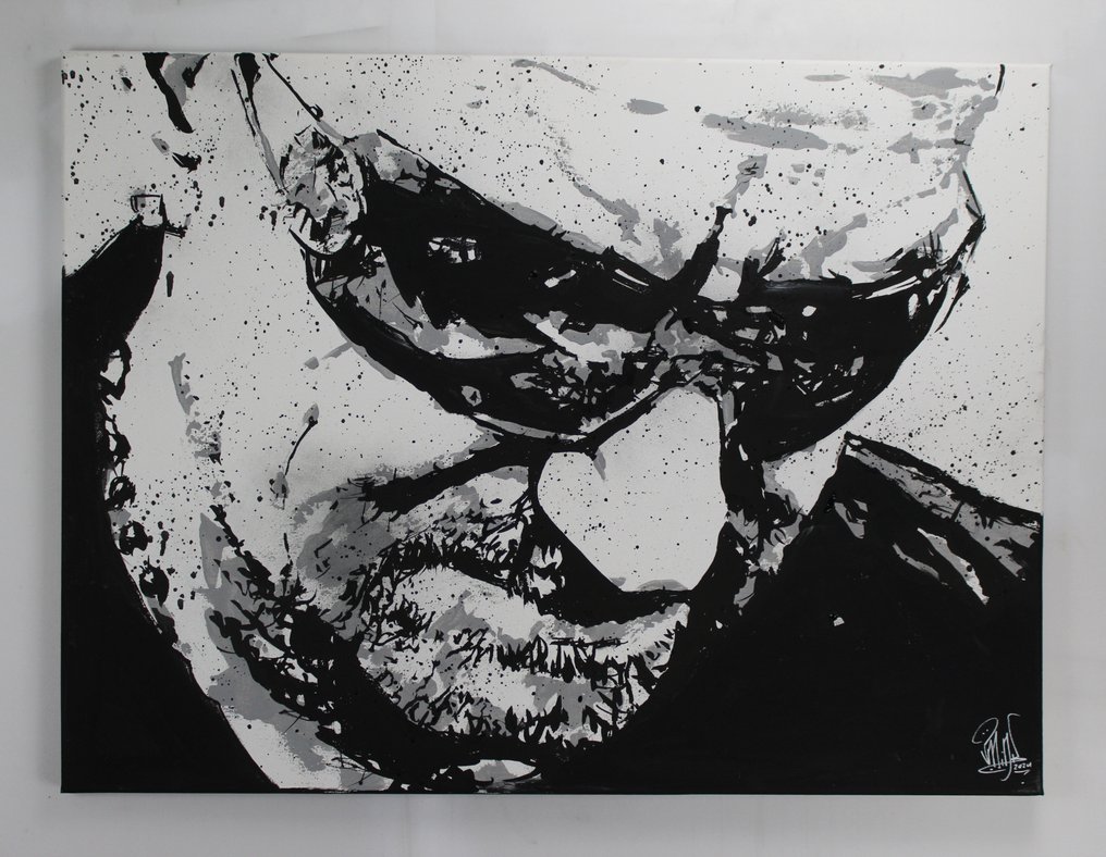 U2 - The Band - Bono, The Edge, Adam Clayton, Larry Mullen jr.- By PopArt artist Vincent Mink - - U2 #1.1