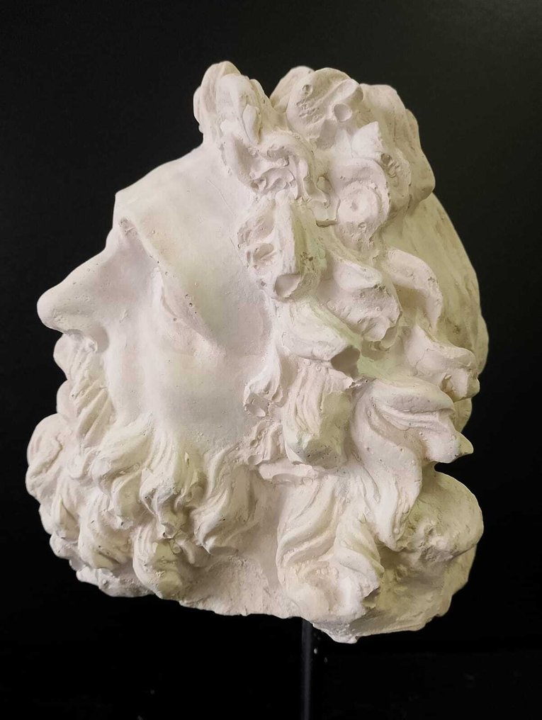 Sculpture, Testa di Laocoonte - 28 cm - marble dust #2.1