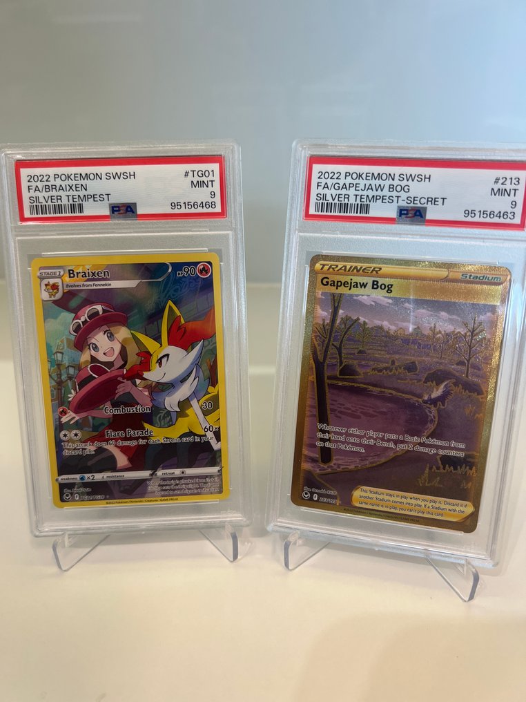 Pokémon - 2 Graded card - PSA 9 #1.1