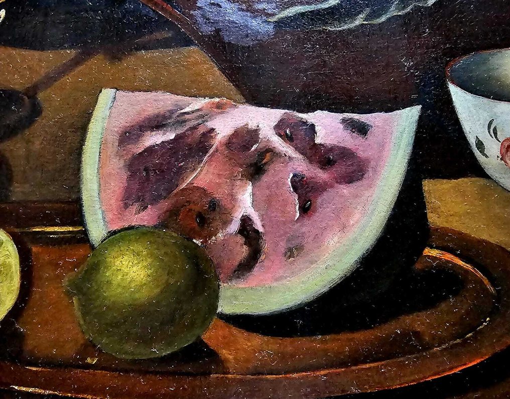 Luis Meléndes (1716-1780), Follower of - A bodegon or kitchen stillive #3.2