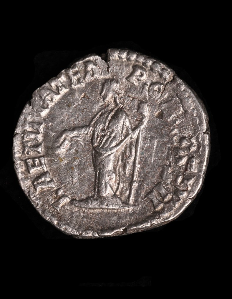 Impreiu Roman. Pertinax (AD 193). Denarius Rome, AD 193 - Laetitia #1.2