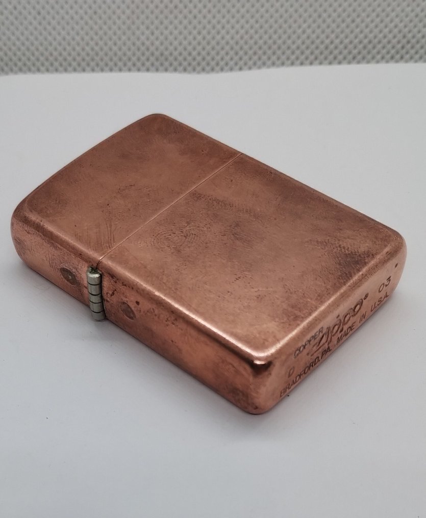 Zippo - "Marlboro Blend N° 27" Solid Copper - Accendino - Rame #3.1