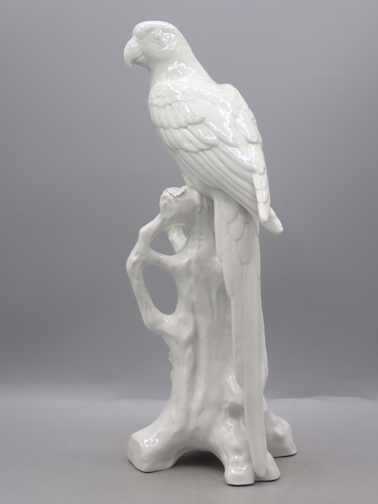 Ernst Bohne und Söhne - Figurka - Model of a parrot - Porcelana #3.2