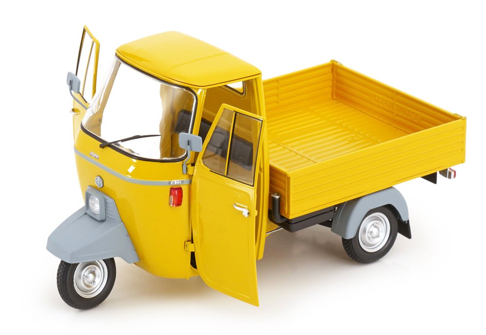 Mitica-Diecast 1:18 - Modellino di auto - Piaggio APE P501 - Modello in pressofusione con porte apribili #3.2