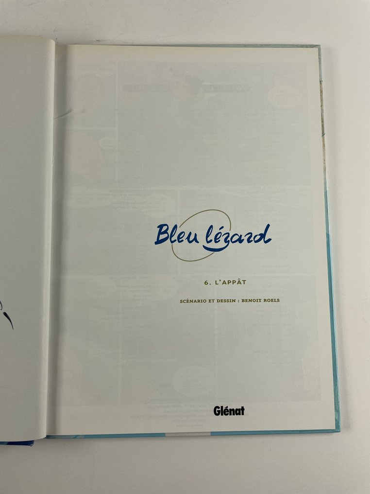 Bleu Lézard T6 + dédicace - C - 1 Album - Prima ediție - 2004 #3.1