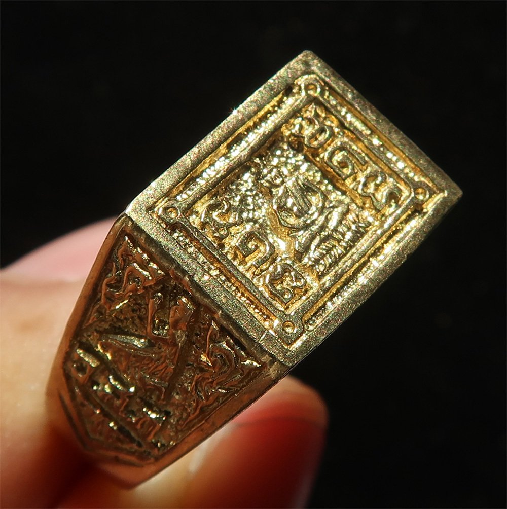 Monastery Ring - Buddha - Unwavering Spiritual Guidance - Path of Wisdom - Ring #2.1