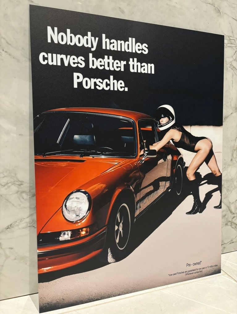 David Ingram - Porsche - It all started with a dream … a Porsche 911 dream: Poster/print - Poster/Print Vintage Porsche Ad - #2.1