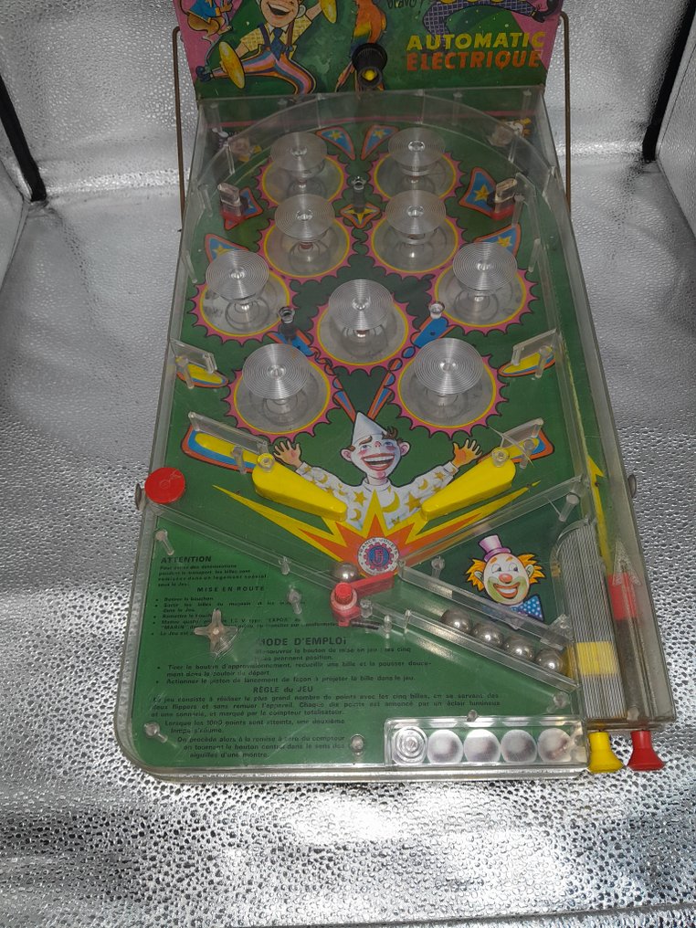 Dingba Flipper Dingball - Mechanischer Flipperautomat - 1950-1960 #1.0