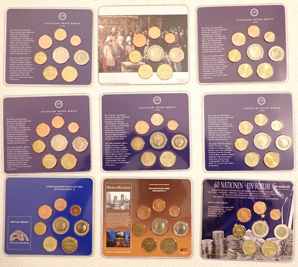 Γερμανία. Year Set (FDC) 2002/2003 (9 sets)  (χωρίς τιμή ασφαλείας) #1.2