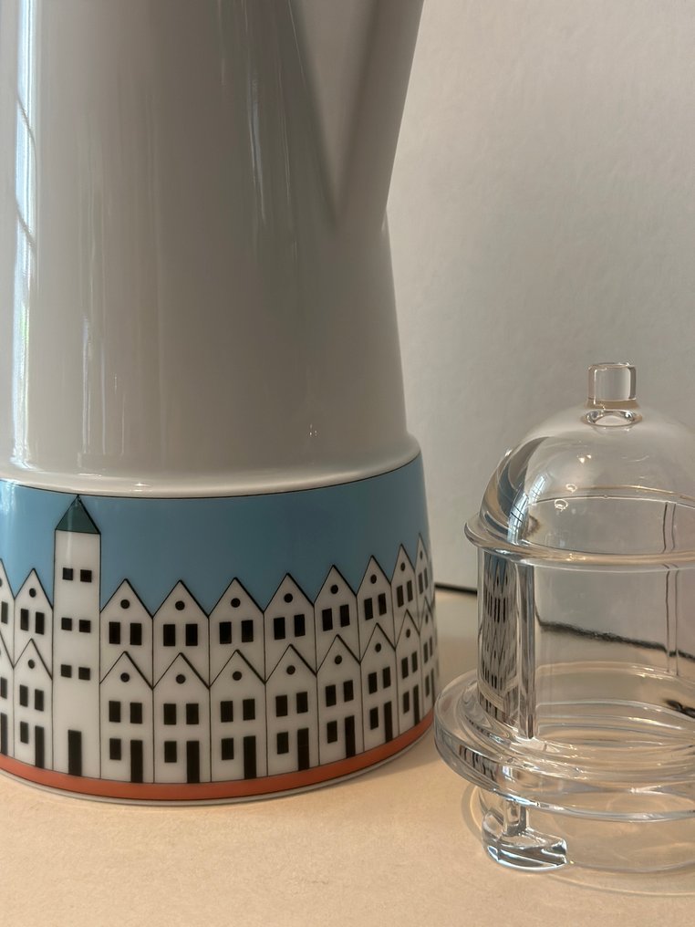 Rosenthal - Aldo Rossi - Teekanne - Der Leuchtturm - Glas, Porzellan #2.1