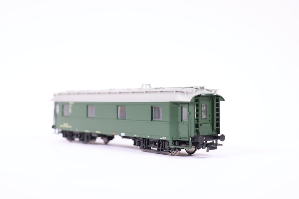 Heris H0 - 12215 - Τρένο μοντελισμού μεταφοράς εμπορευμάτων (1) - Θερμαινόμενο βαγόνι, ενοικιάστηκε από τη Bundesbahn. - NS #3.2