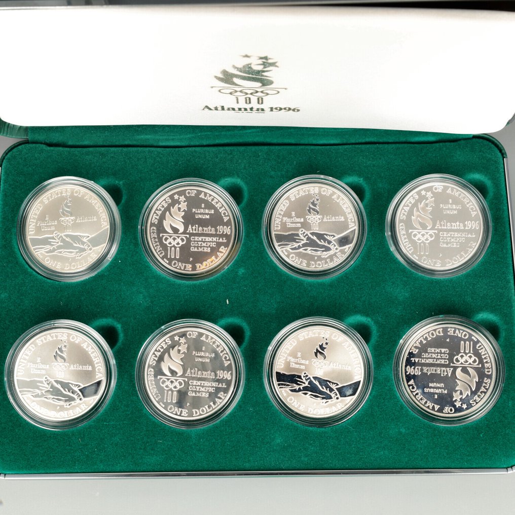 États-Unis. Proof Set 1995 "Atlanta Olympics"  (Sans Prix de Réserve) #2.1