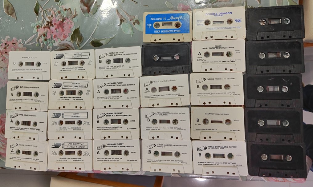 Amstrad - Lot of game tapes - Videojogo #2.1