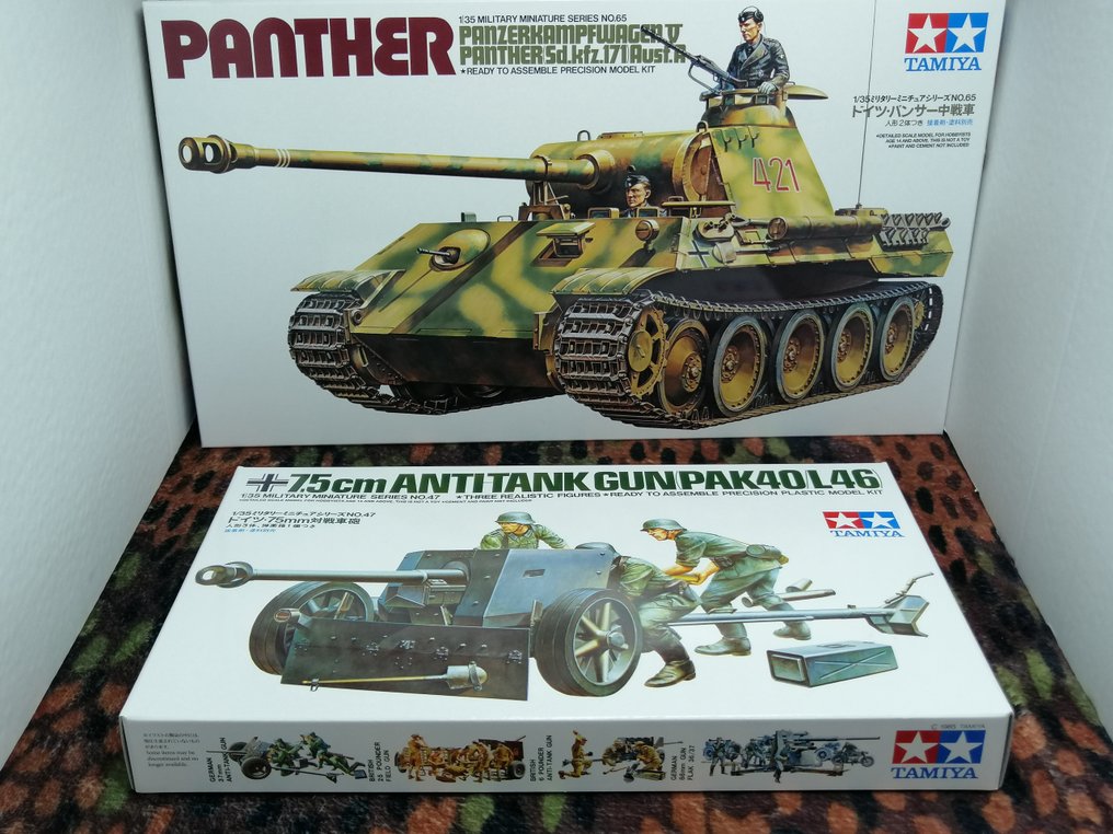 Tamiya - Leketøy Lotto 'Germania 1939/45' con 5 kit Tamiya nuovi da assemblare scala 1:35 + 1 rivista + 1 foto - 2000-2010 - Tyskland #3.2