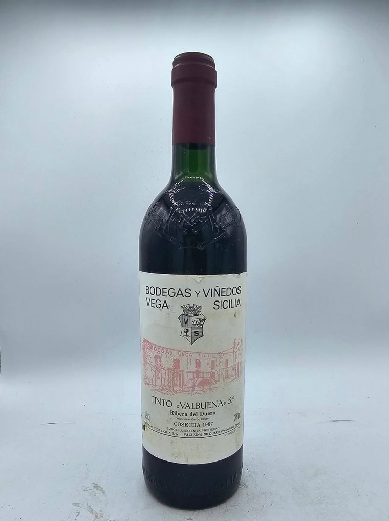 1987 Vega Sicilia, Tinto Valbuena 5º - Ribera del Duero Reserva - 1 SticlÄƒ (0.75L) #1.1