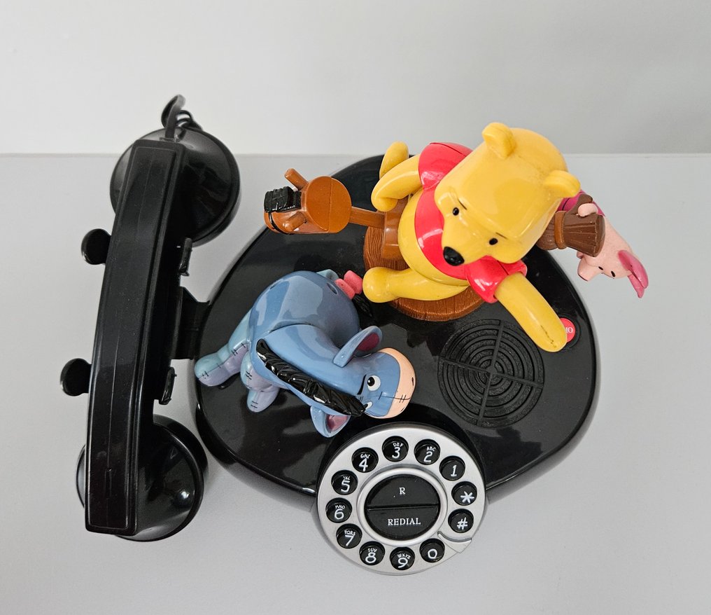 Superfone Holland, Disney - Telefono analogico - Winnie the Pooh, Maialino e Ih-Oh - Plastica #1.2