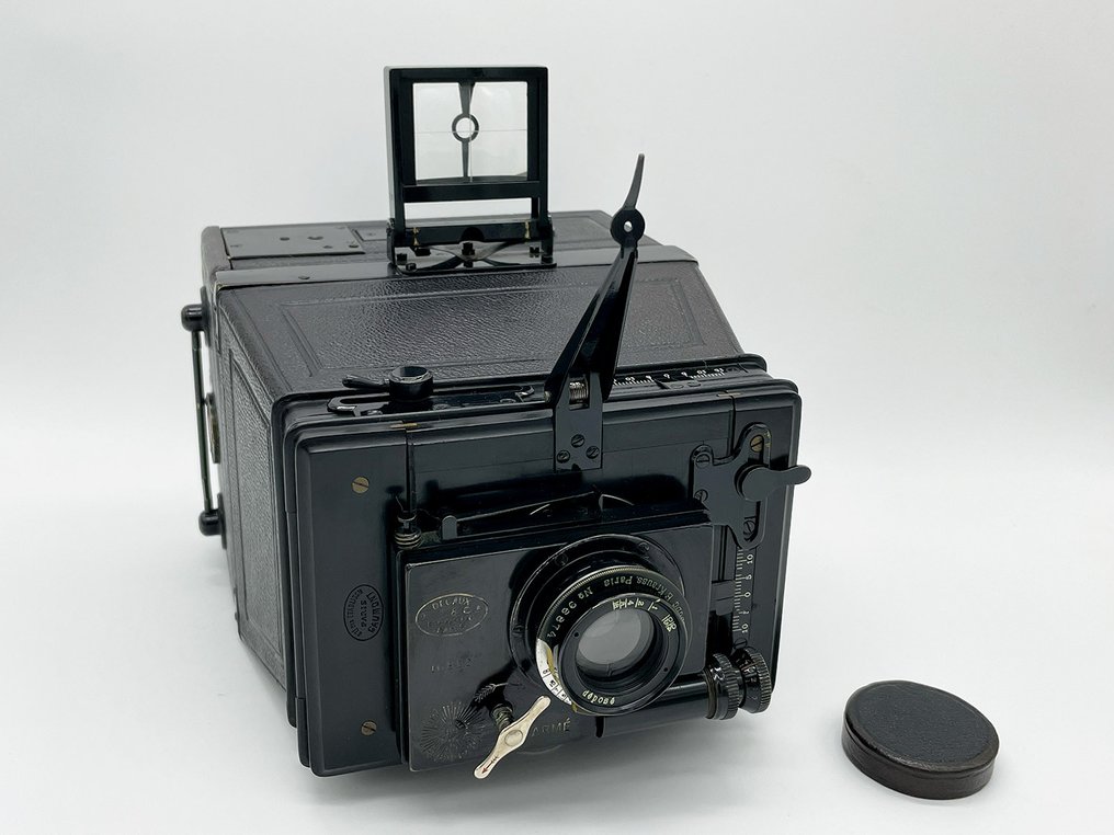 Gaumont Spido 8x9 (Jumelle) 1898 | Aparat średnioformatowy #1.0