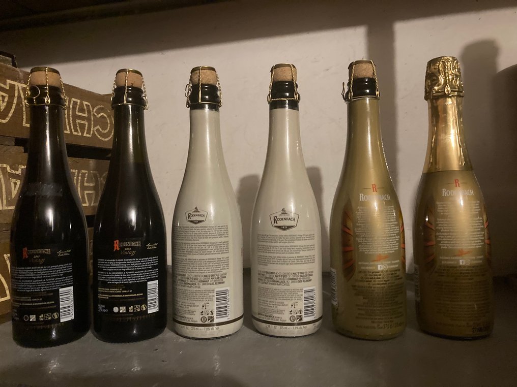 Rodenbach - Szüret 2011, 2012, 2013, 2014, 2015 és 2017 - 37,5cl -  6 üvegek  #2.1