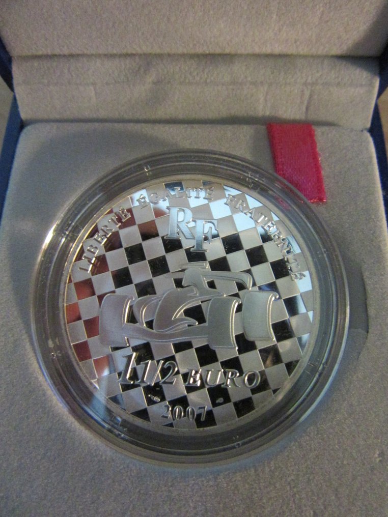 Γαλλία. 1 1/2 Euro 2007 "Renault F1 Team" Proof  (χωρίς τιμή ασφαλείας) #1.0