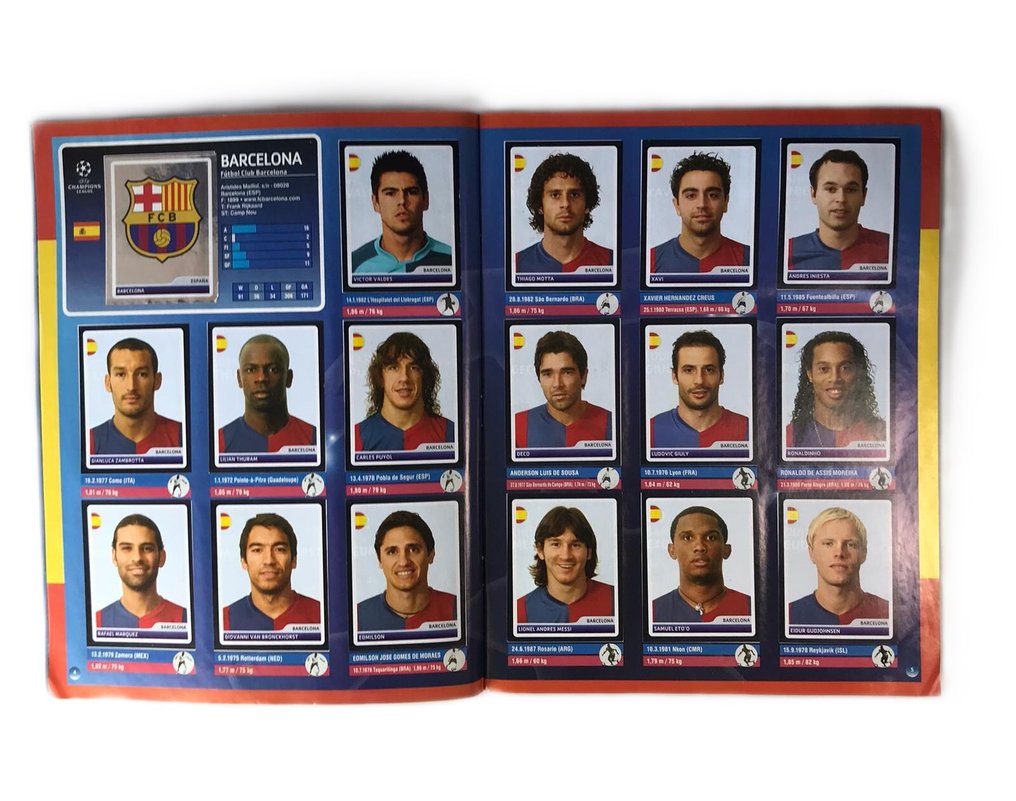 Panini - Champions League 2006/07 - 1 Complete Album #3.1