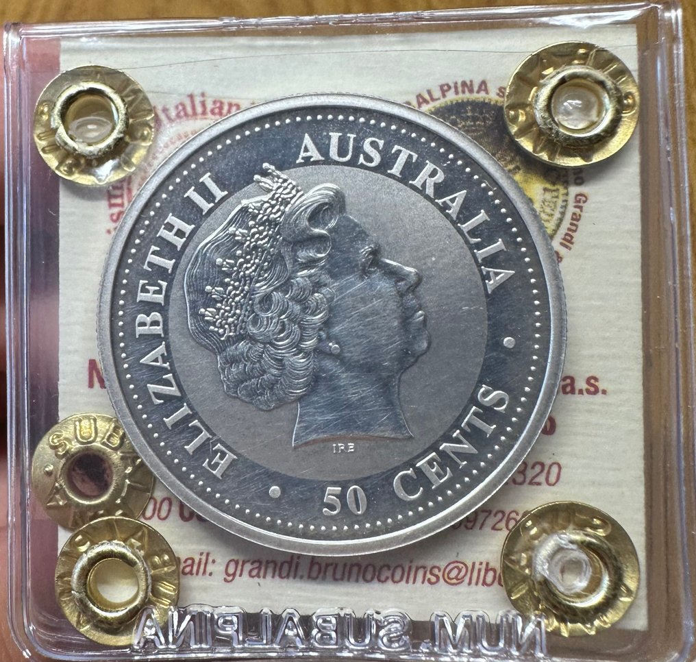 Australia. 50 Cent 2001 Anno del Serpente  (No Reserve Price) #1.2