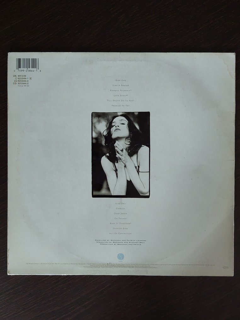 Madonna - Like A Prayer - You Can Dance - Like A Virgin - Flere titler - 3 x LP-album (trippelalbum) - 1984 #2.2