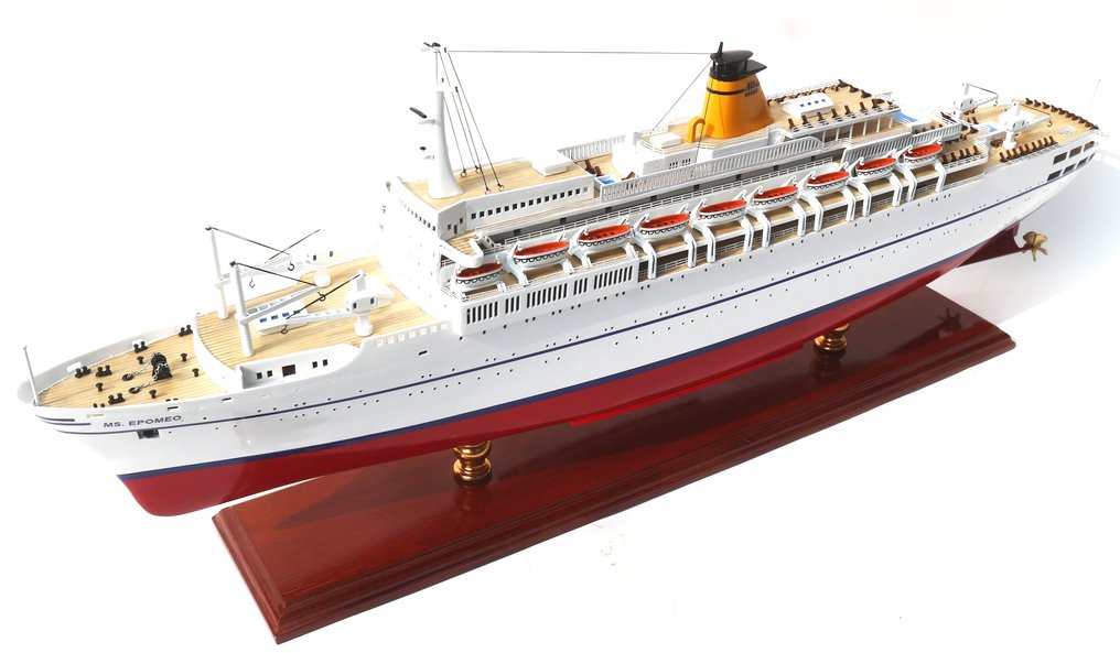 GIO.COLLECTION 1:76 - Machetă navă - Le MS EPOMEO #1.0