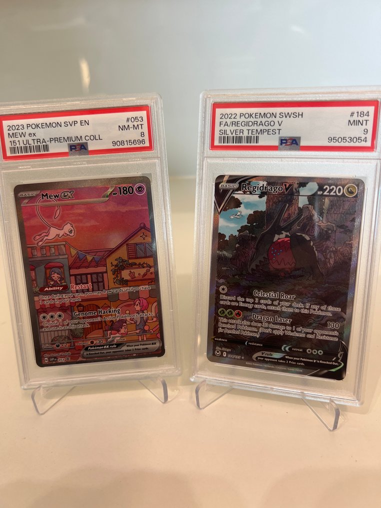 Pokémon - 2 Graded card - PSA 9 #1.1