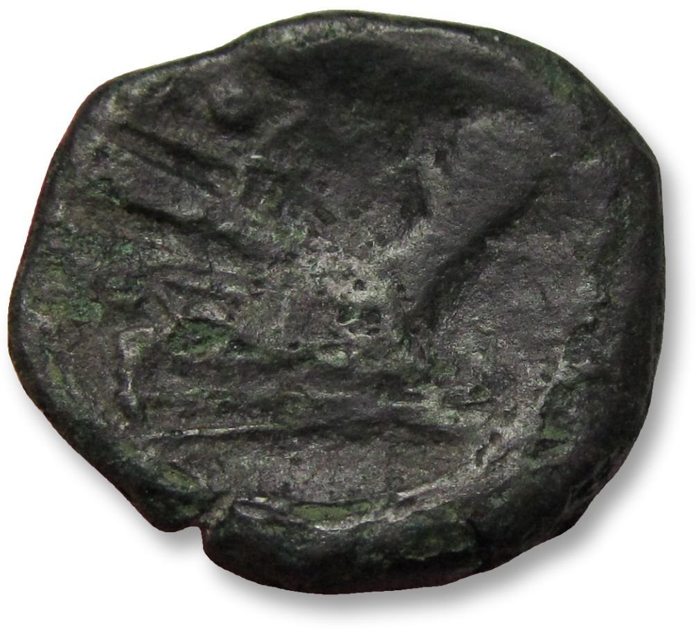 罗马共和国. Anonymous issue. Semuncia Rome mint circa 217-215 B.C. #1.2