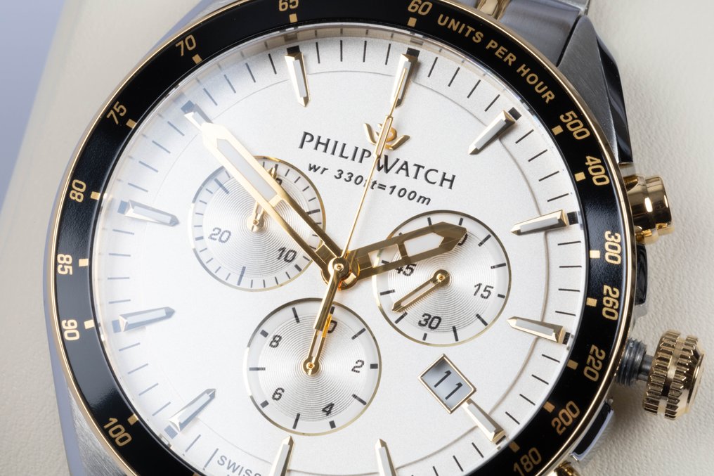 Philip Watch - Blaze Sport - Swiss Made - Chronograph & date - FREE SHIPPING - Men - 2025 #3.2