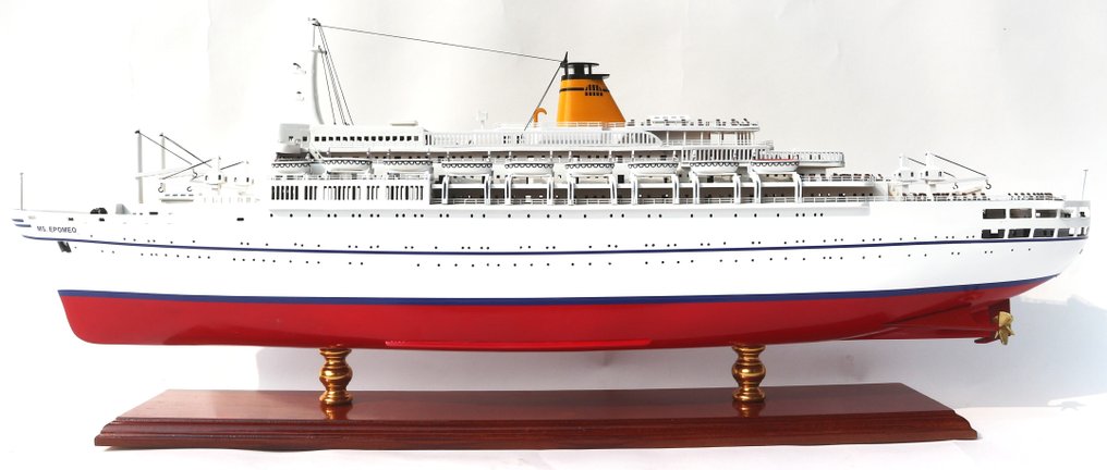 GIO.COLLECTION 1:76 - Machetă navă - Le MS EPOMEO #1.0