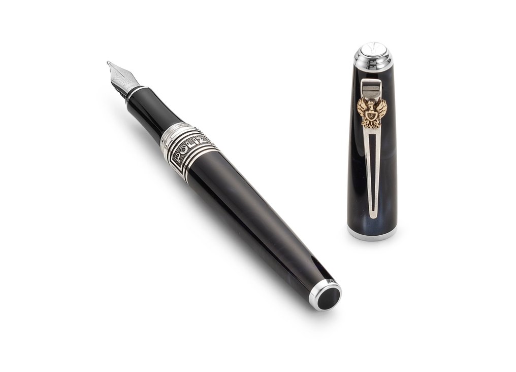 Marlen - Polizia Slim | Edizione Speciale in resina Italiana e Argento - Fyldepen #2.1