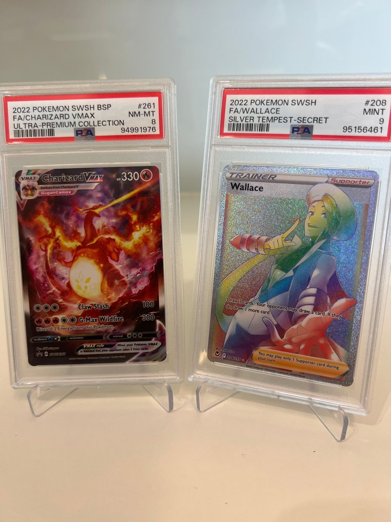 Pokémon - 2 Graded card - PSA 9 #1.1