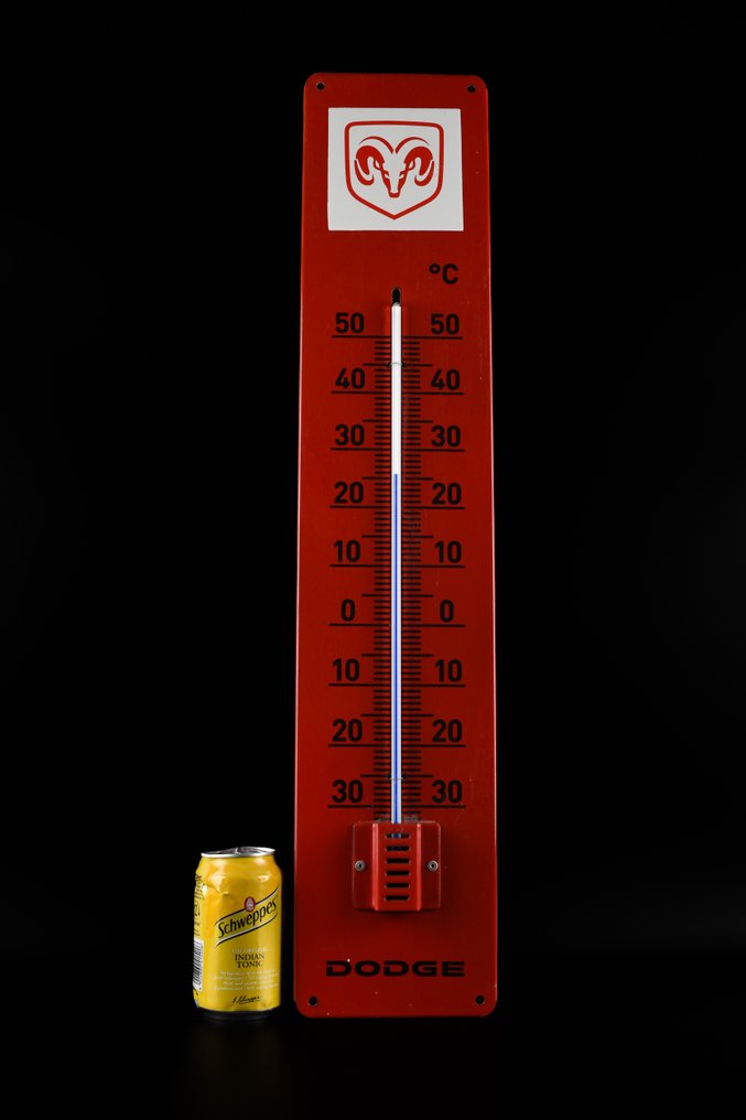 Thermomètre - Dodge - Dodge Thermometer; enamel; wonderful vintage object; working properly; 1 of 1 #1.1