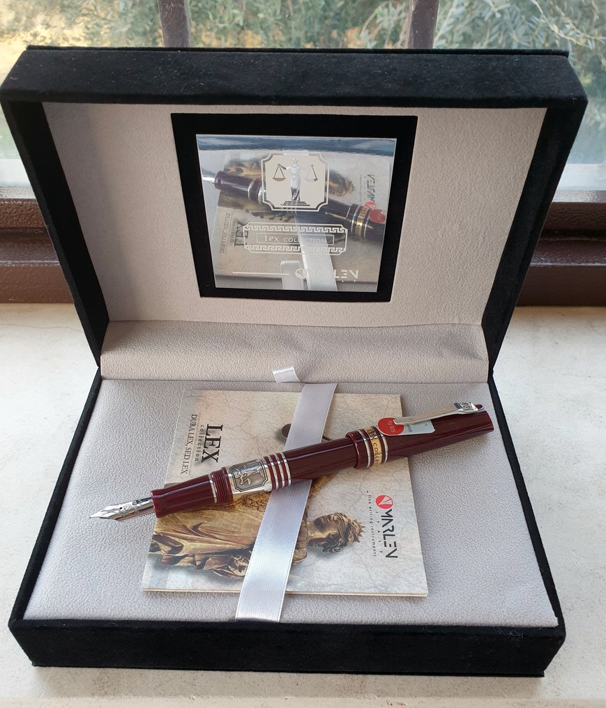 Marlen - Lex Bordeaux (dedicata alla professione legale) - Edizione speciale in resina italiana e argento - Στυλογράφος #3.2