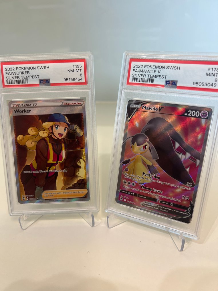 Pokémon - 2 Graded card - PSA 9 #1.1