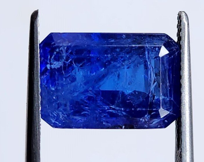 No Reserve Price Blue, Violet Tanzanite  - 7.84 ct - International Gemological Institute (IGI) #1.2