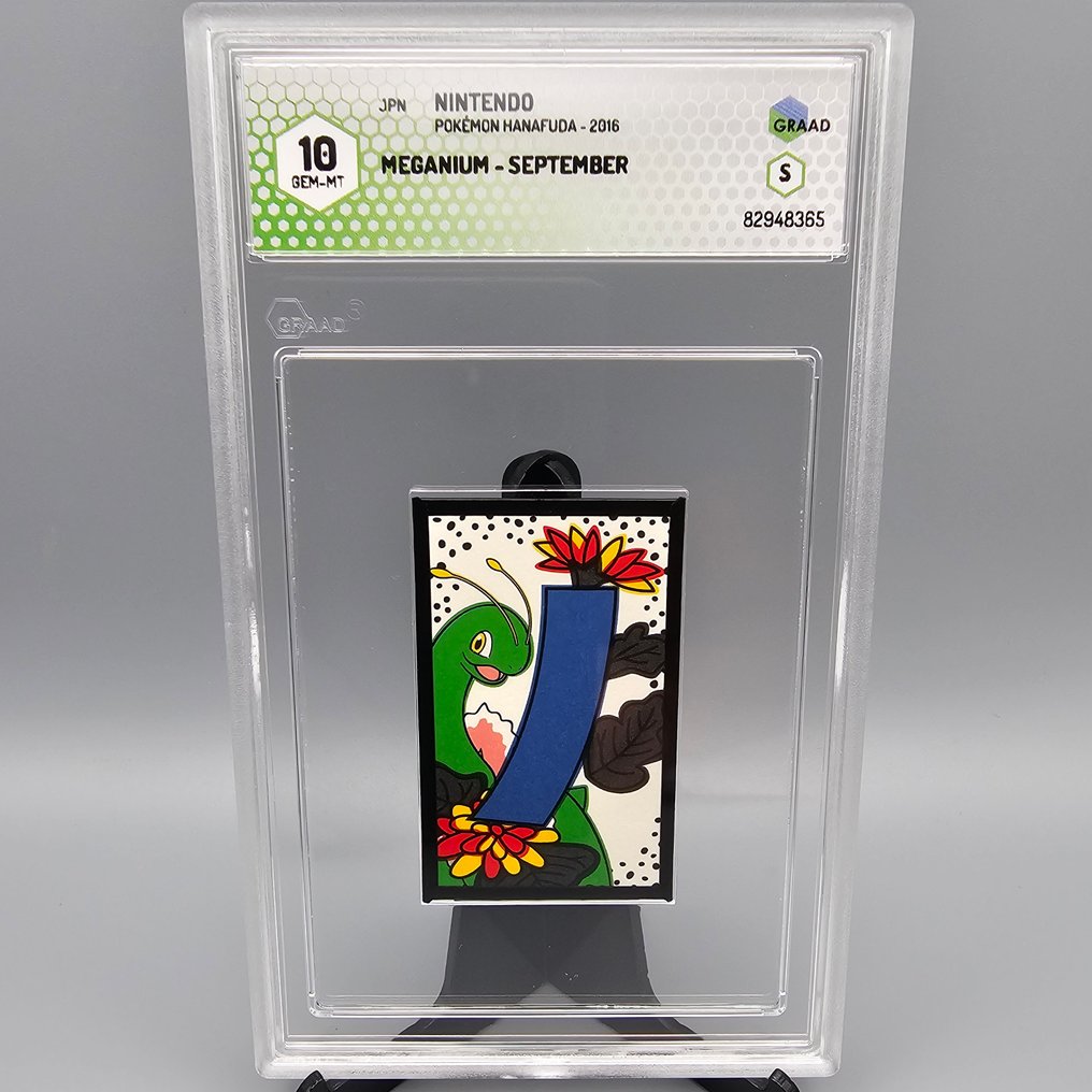 Mario Meganium (Hanafuda) 2016 Graded card - Graad 10 #1.1