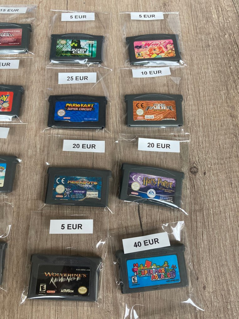 Nintendo - Gameboy Advance - lot of 20 - Videopeli #1.3