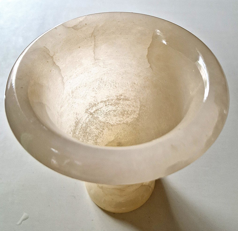 Vase  - Alabaster - Alabast læge vase #1.2