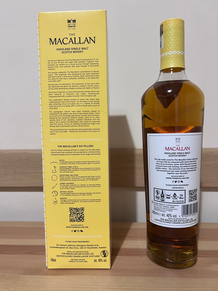 Macallan 12 years old - Colour Collection - Original bottling  - 700ml #2.1