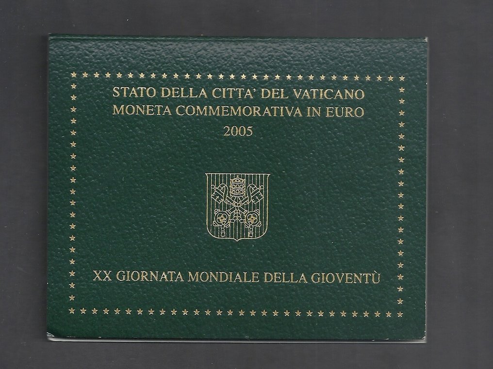 Vatikanet. 2 Euro 2005 "Giornata Mondiale della Gioventù"  (Ingen reservasjonspris) #1.1