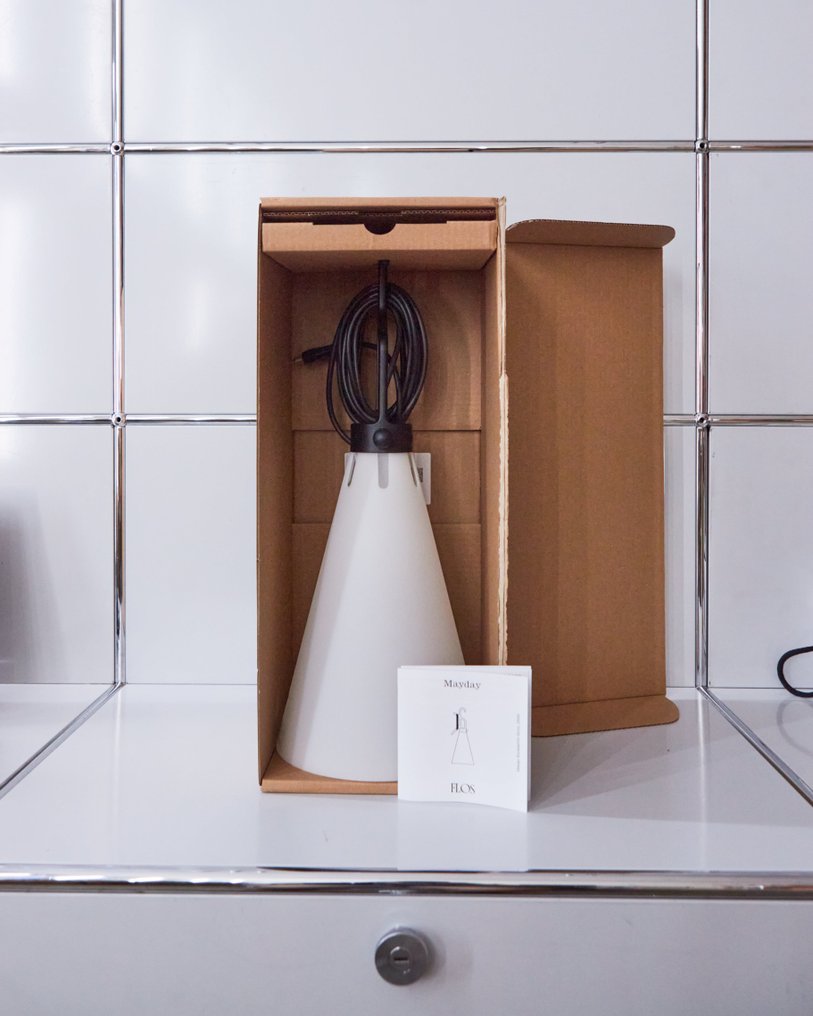 Flos - Konstantin Grcic - Lampada da tavolo - Mayday - Nero - Polypropylene #4.3