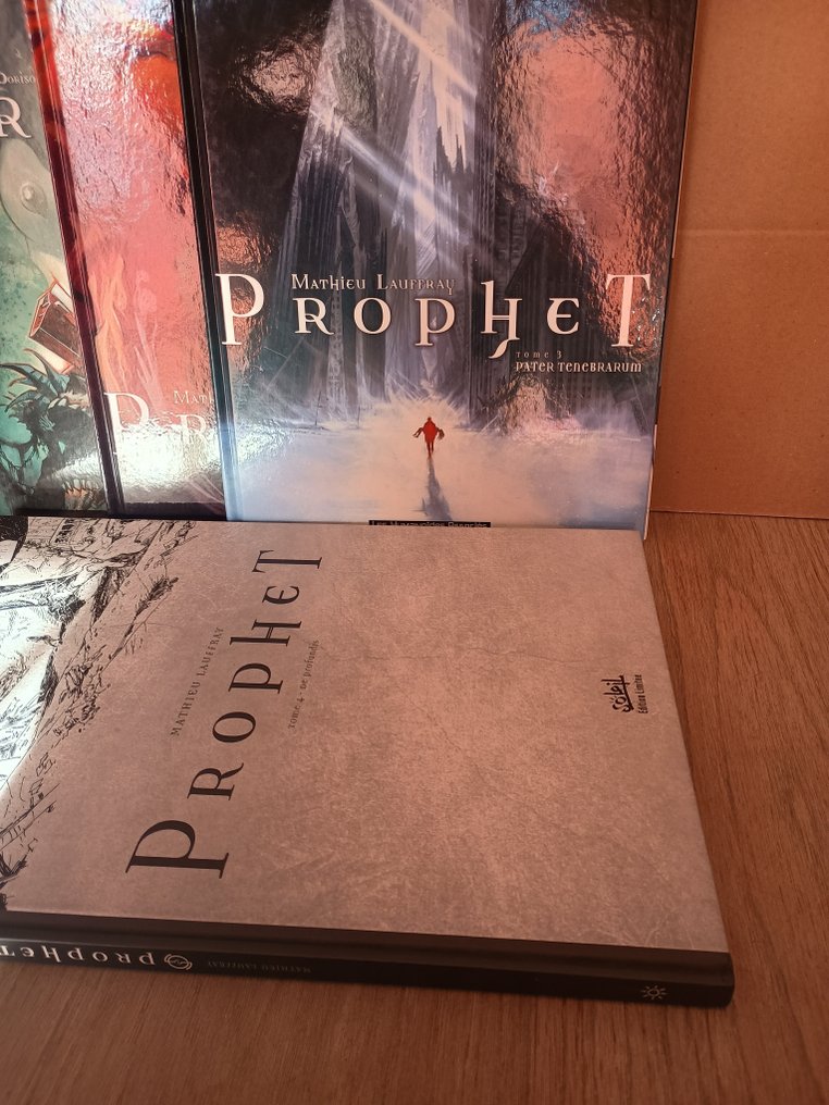 Prophet T1 à T4 - Série complète - 4x C - 4 Album - Primeira edição - 2000/2014 #2.2