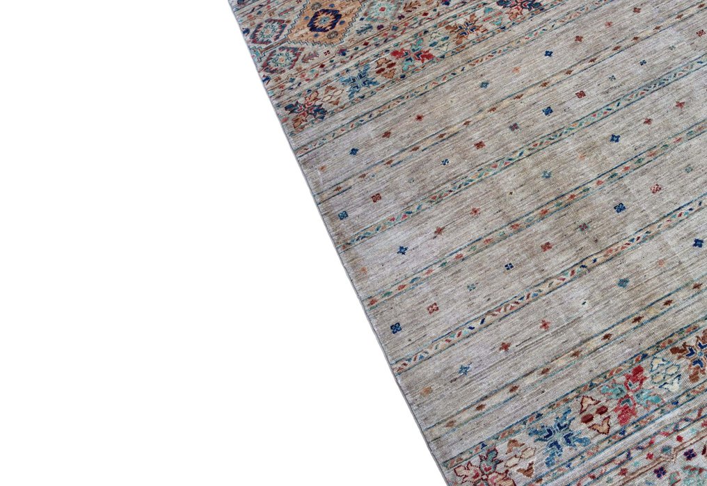 撒马尔罕 - 法拉汗 - 新 - 小地毯 - 243 cm - 169 cm #4.3